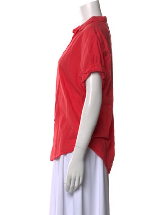 Xirena Short Sleeve Button-Up Top