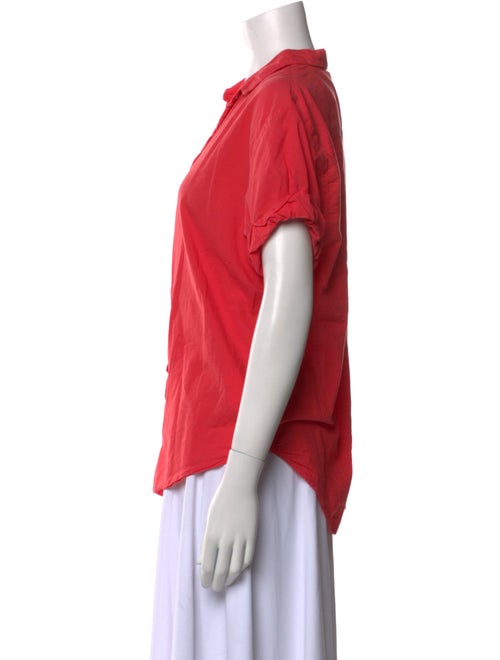 Xirena Short Sleeve Button-Up Top
