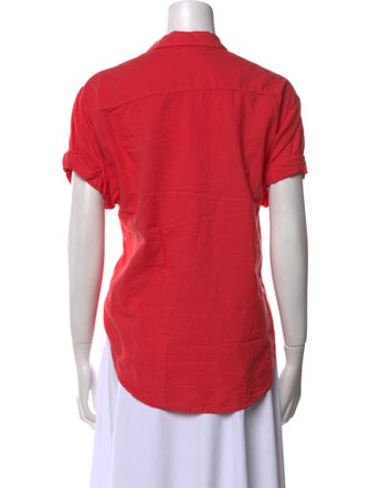 Xirena Short Sleeve Button-Up Top