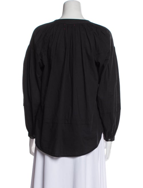 Xirena V-Neck Long Sleeve Blouse