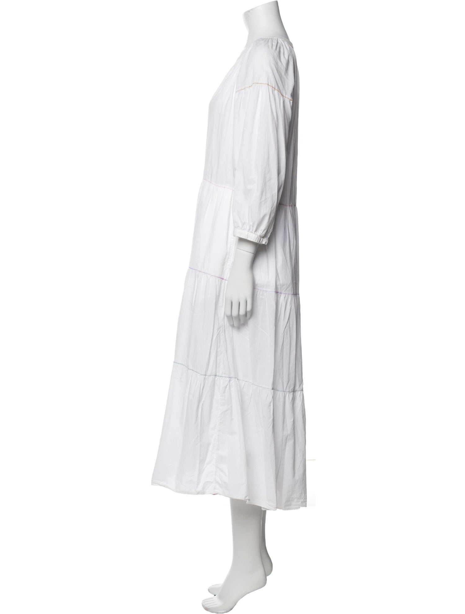 Xirena V-Neck Long Dress