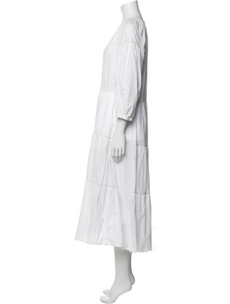 Xirena V-Neck Long Dress