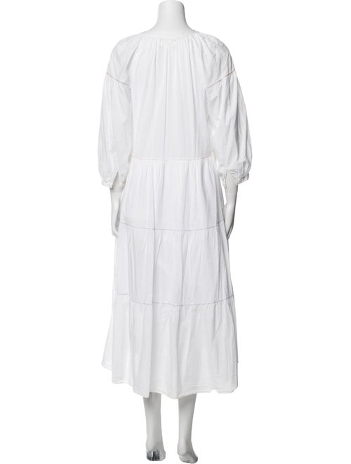 Xirena V-Neck Long Dress