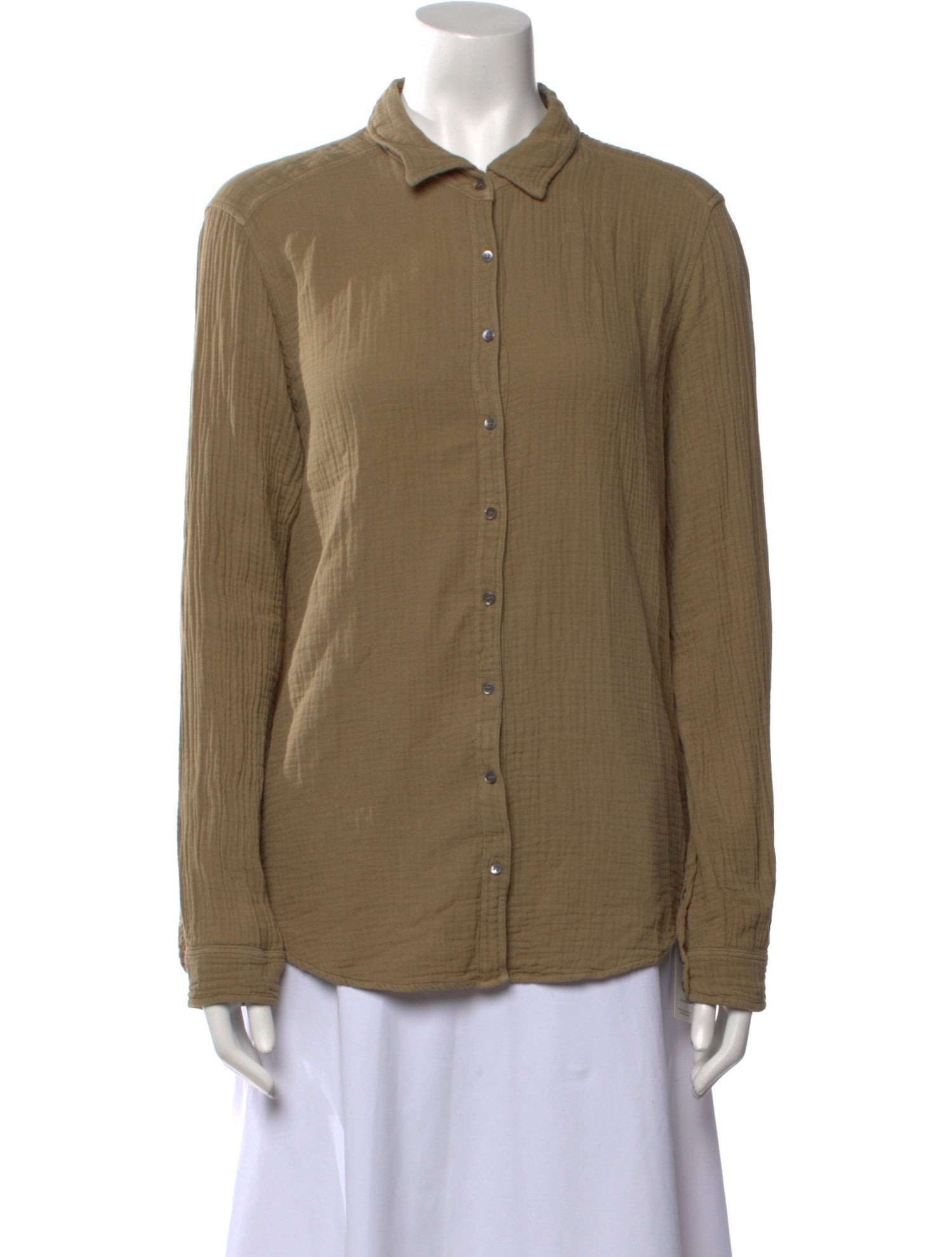 Xirena Long Sleeve Button-Up Top