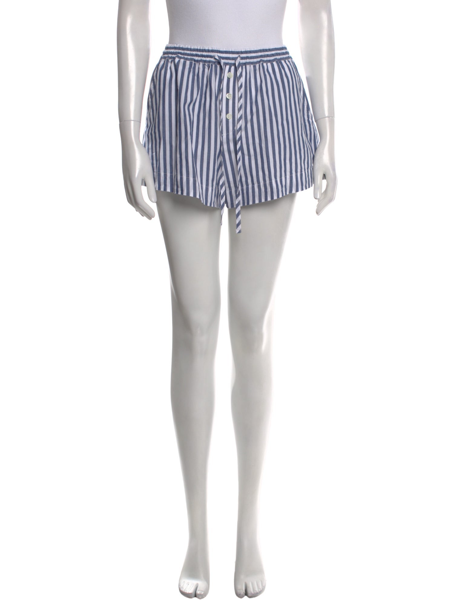 Xirena Striped Mini Shorts