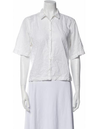 Xirena Short Sleeve Button-Up Top