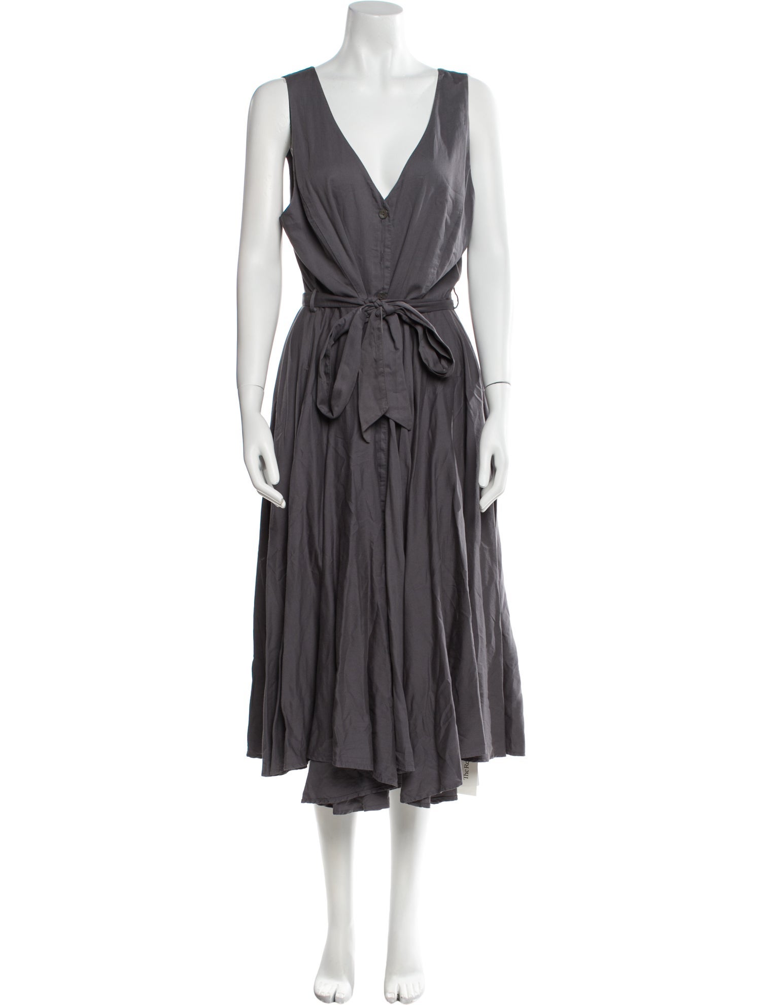 Xirena V-Neck Midi Length Dress