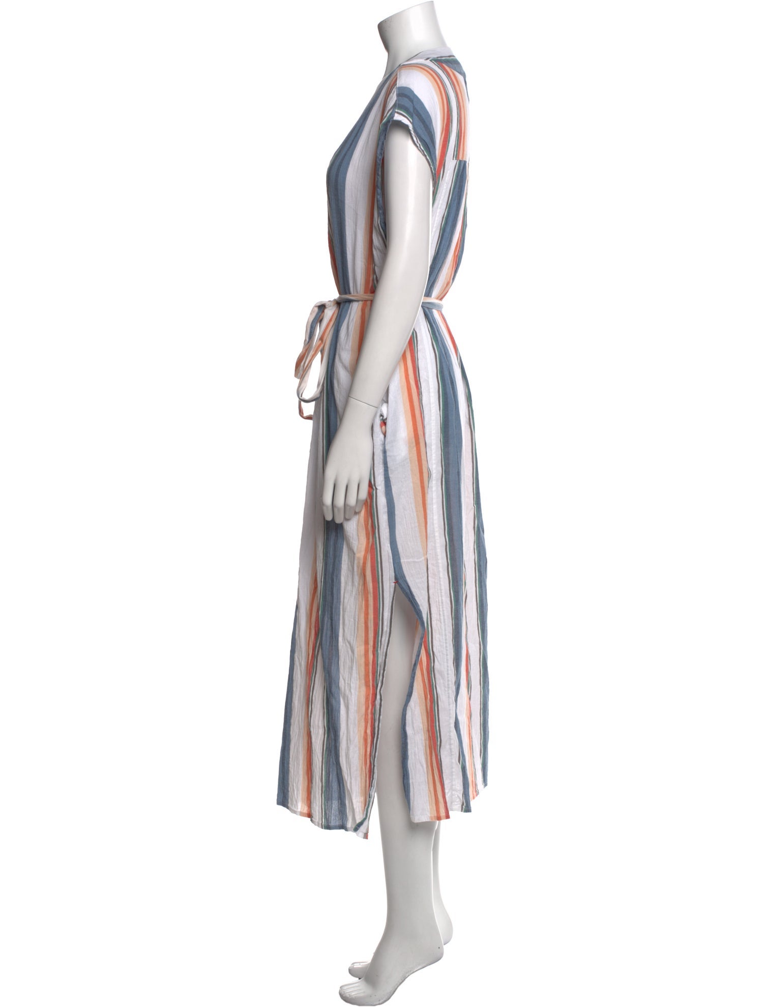 Xirena Striped Long Dress