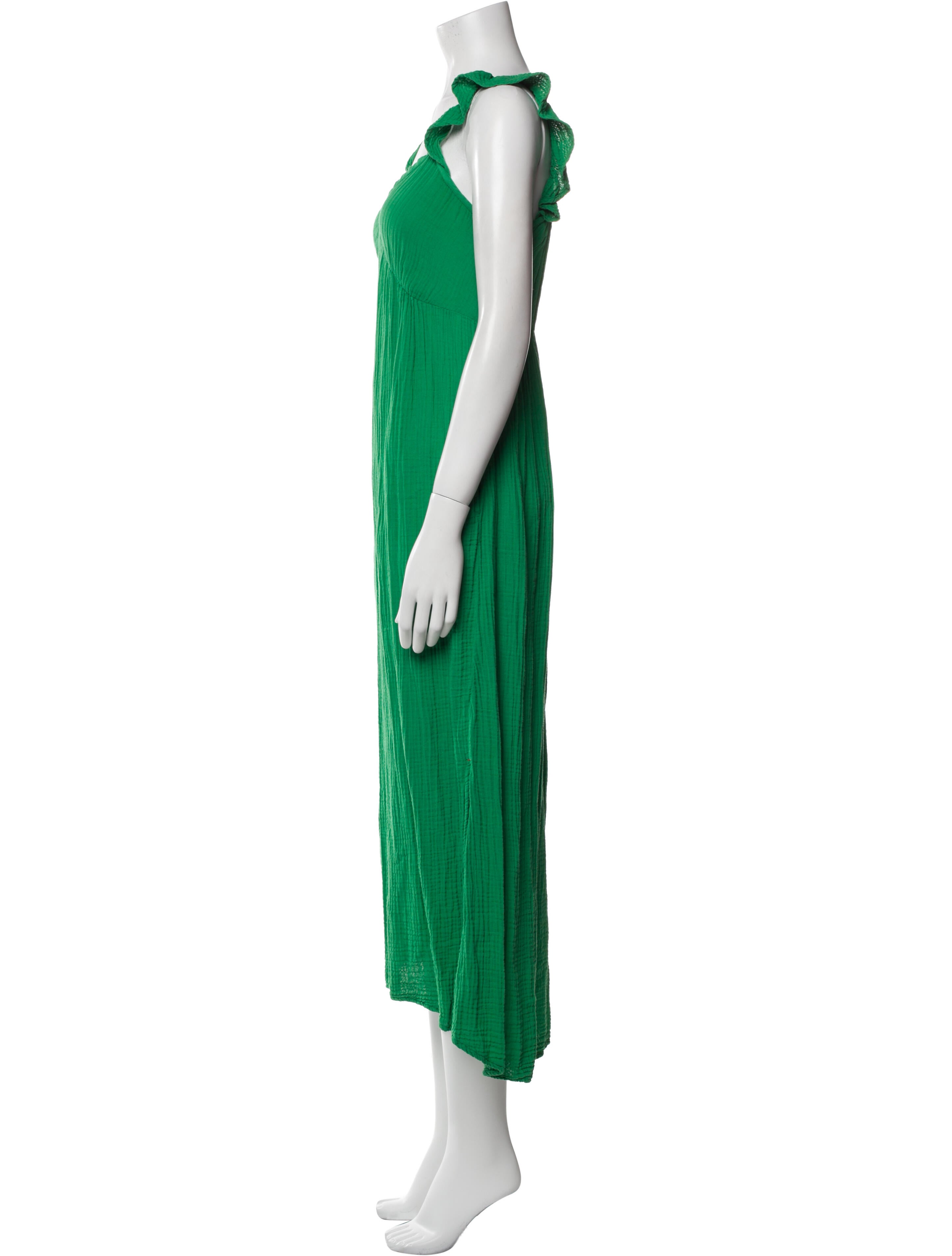 Xirena V-Neck Long Dress