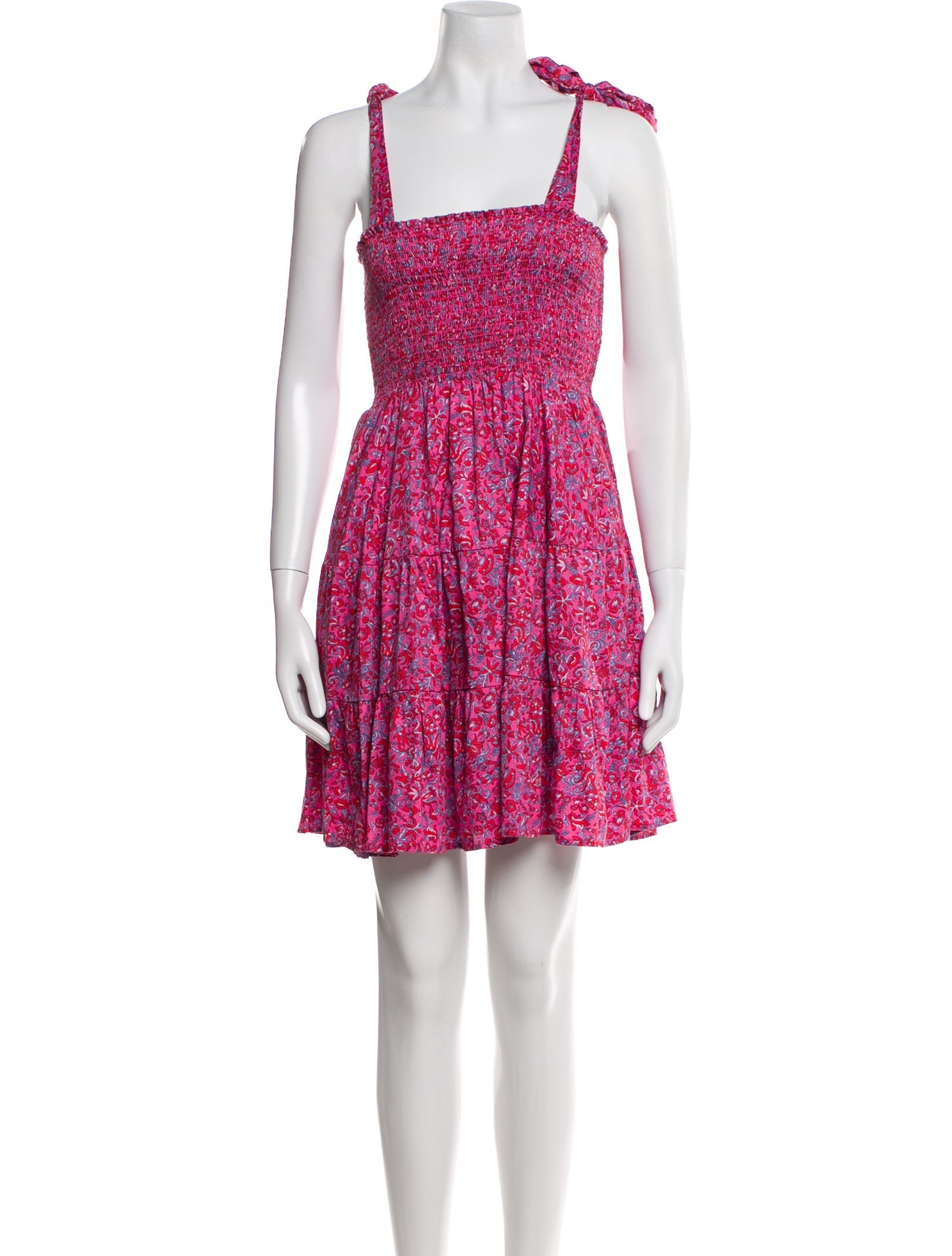 Xirena Floral Print Mini Dress