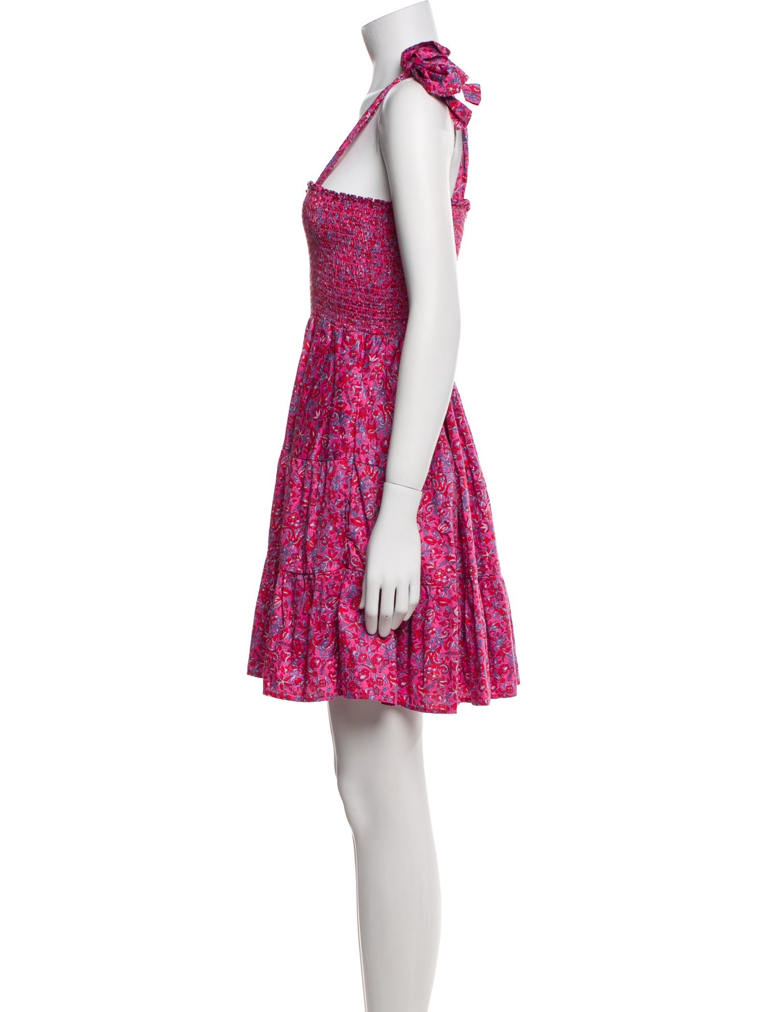 Xirena Floral Print Mini Dress