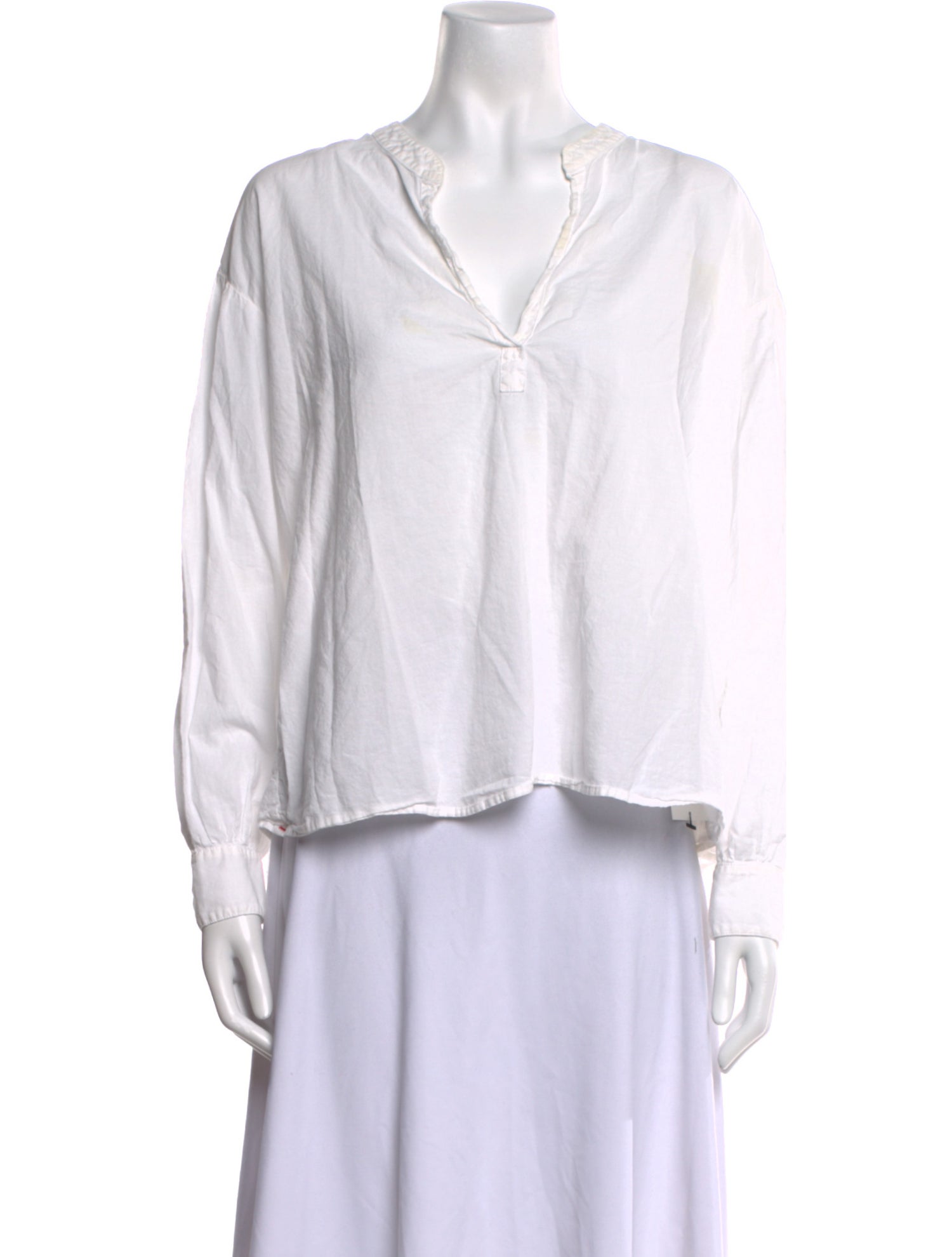 Xirena V-Neck Long Sleeve Blouse