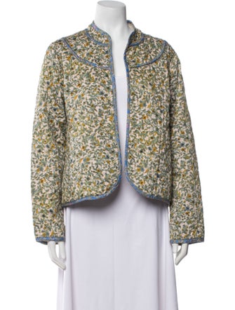 Xirena Floral Print Evening Jacket