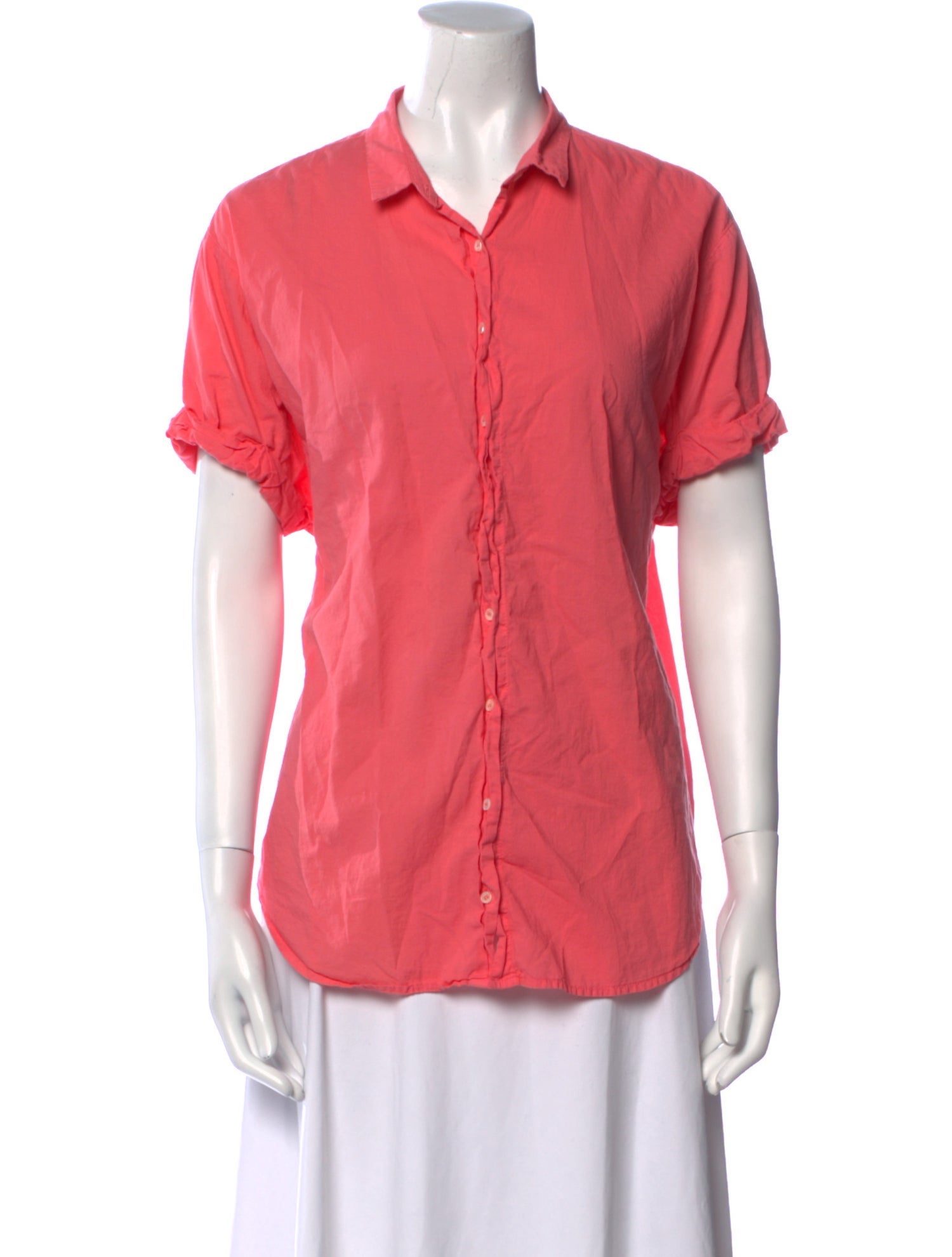 Xirena Short Sleeve Button-Up Top