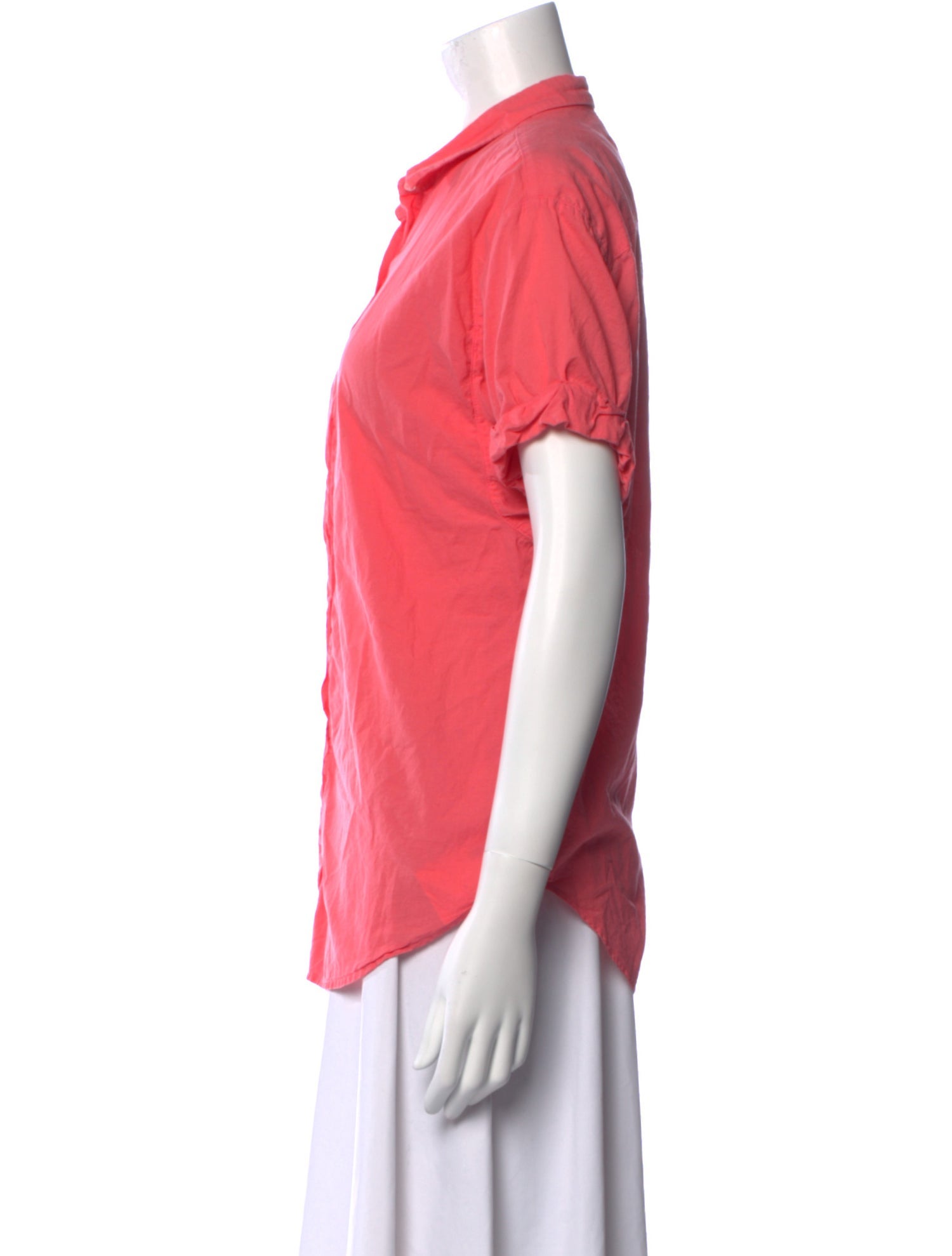 Xirena Short Sleeve Button-Up Top
