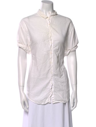 Xirena Short Sleeve Button-Up Top