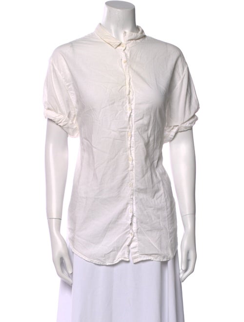 Xirena Short Sleeve Button-Up Top