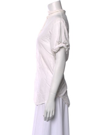 Xirena Short Sleeve Button-Up Top