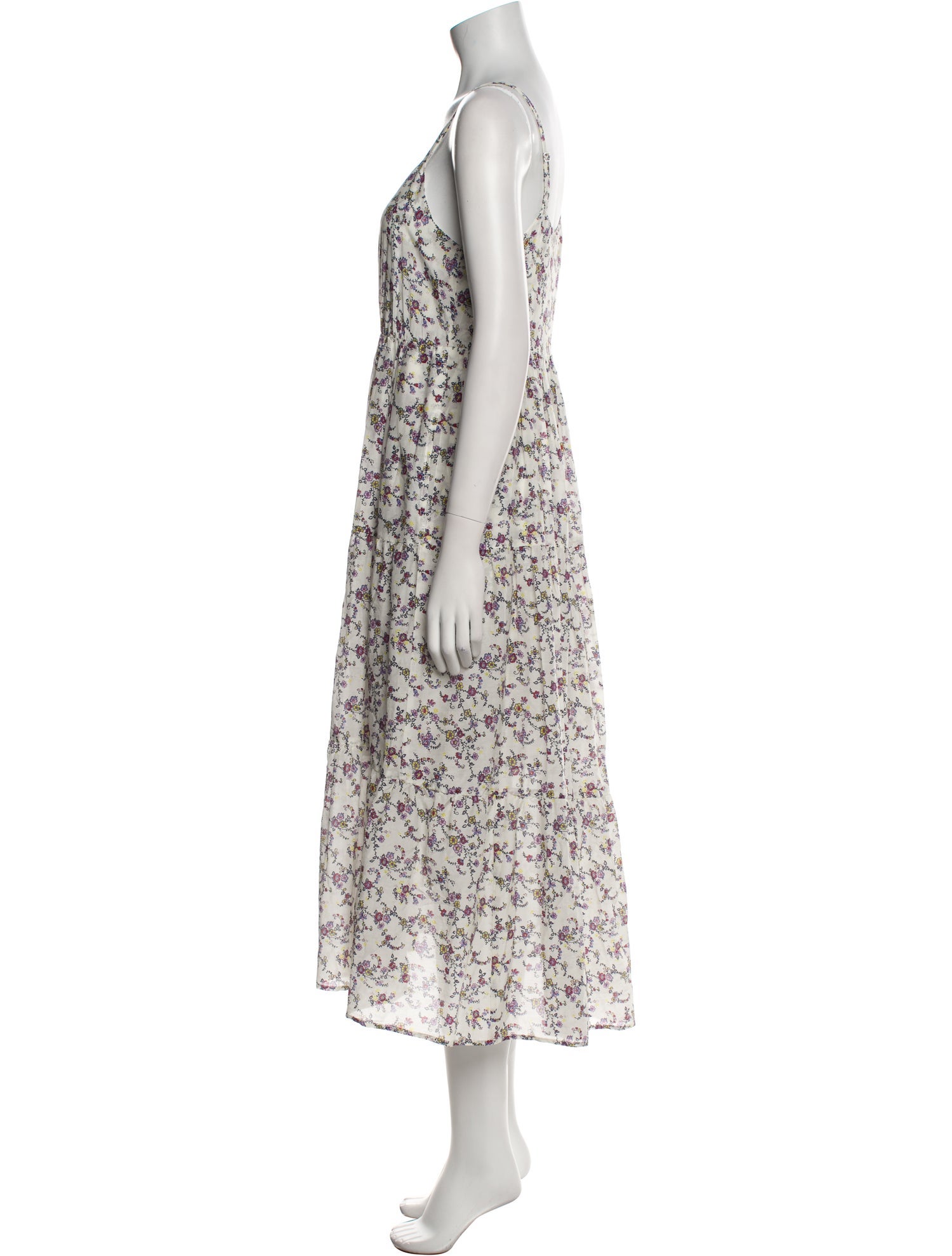 Xirena Floral Print Midi Length Dress w/ Tags