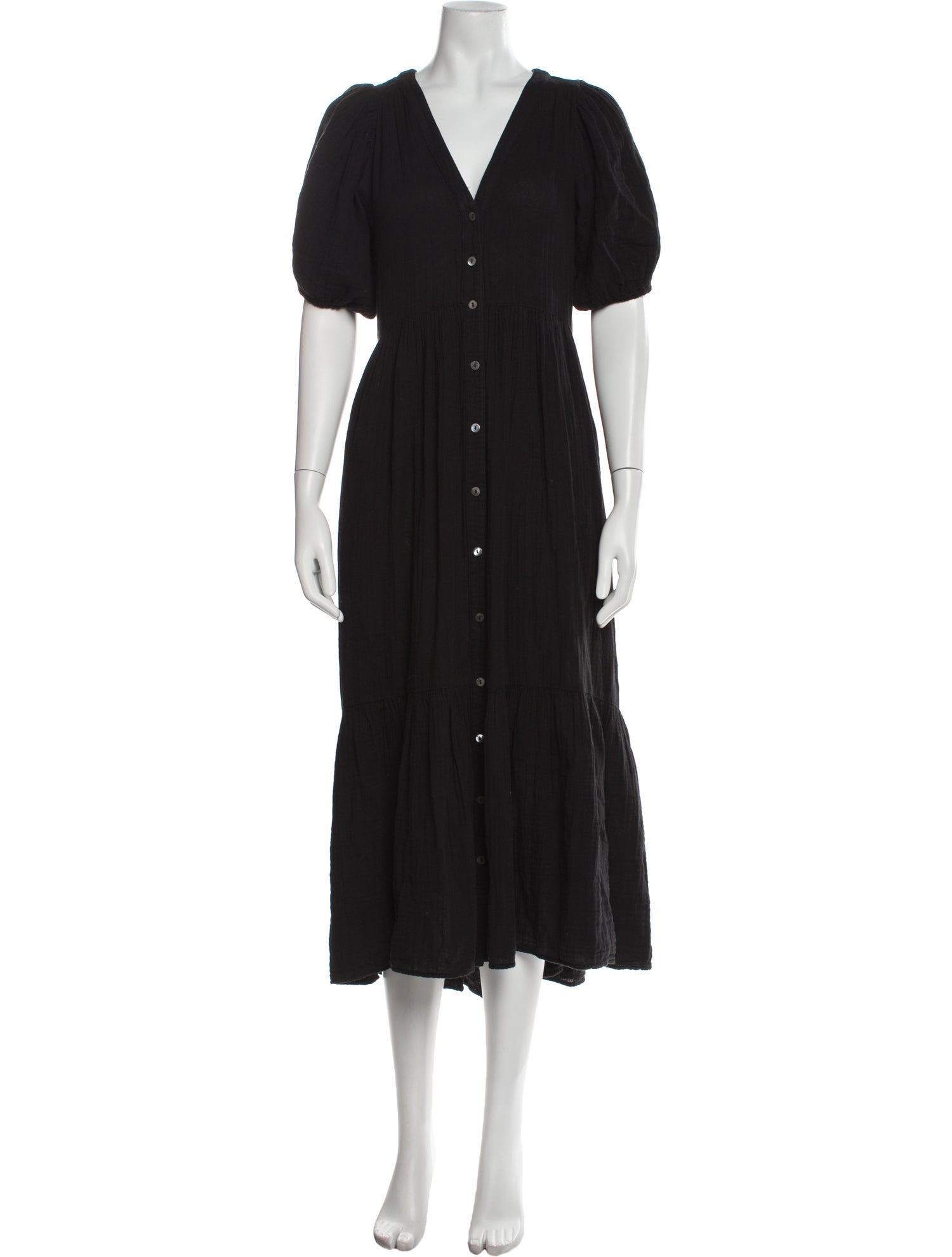 Xirena V-Neck Long Dress