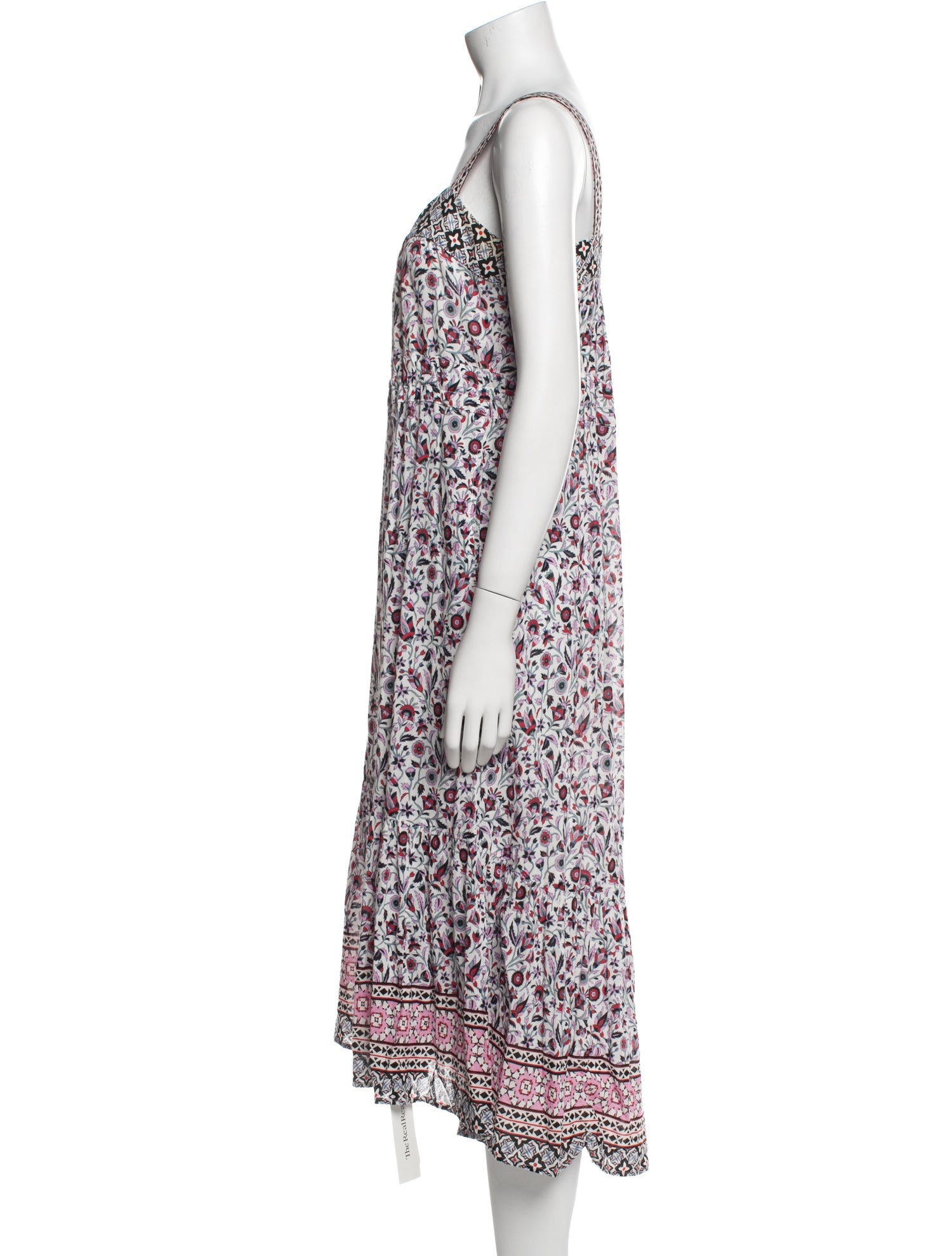 Xirena Floral Print Long Dress