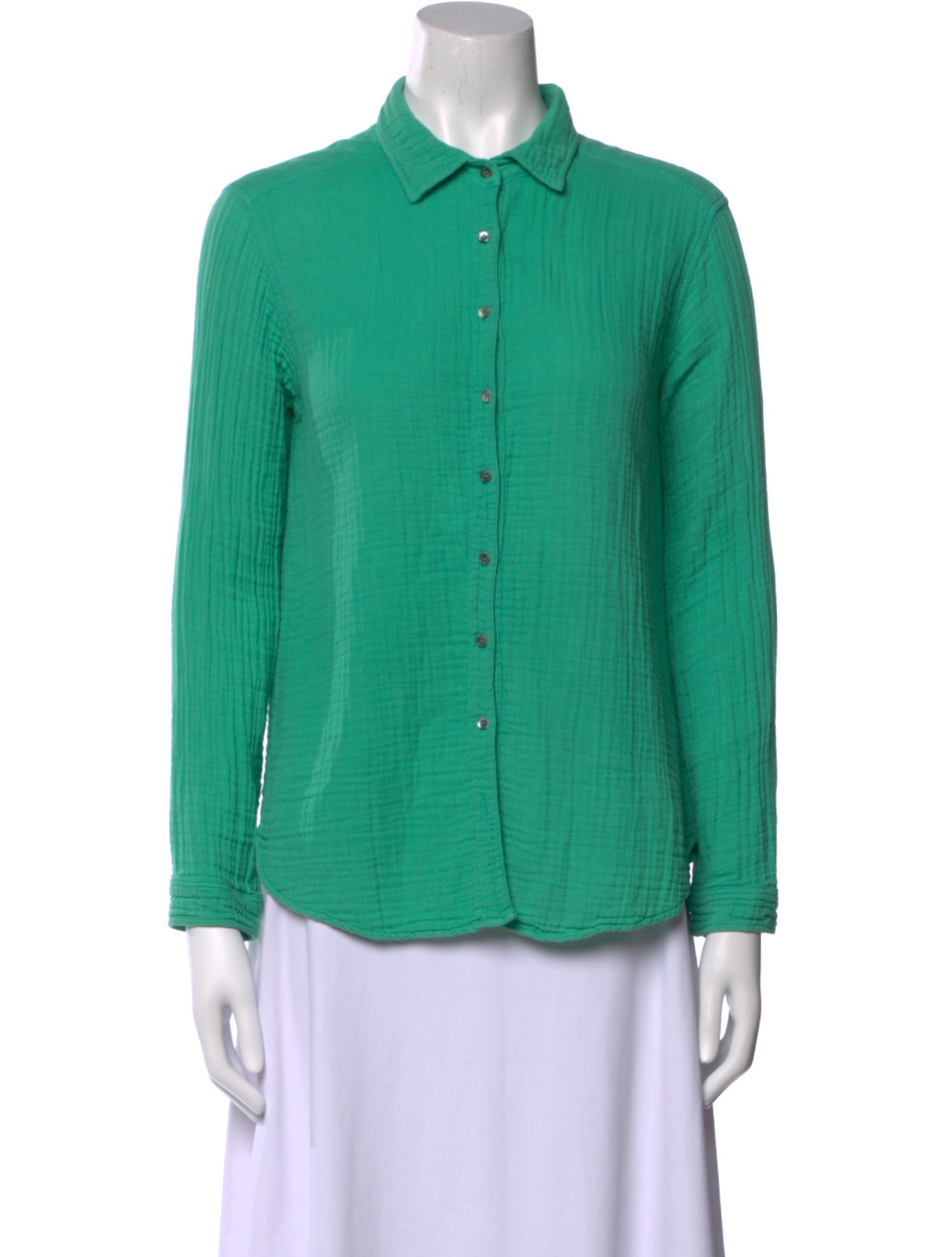 Xirena Long Sleeve Button-Up Top