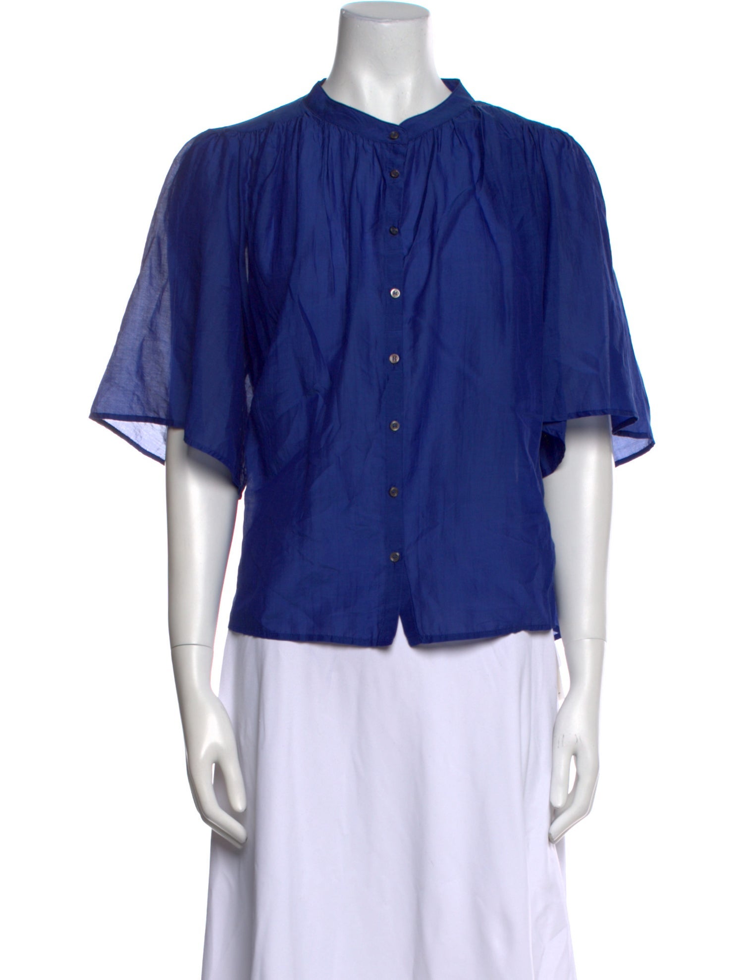 Xirena Crew Neck Short Sleeve Blouse