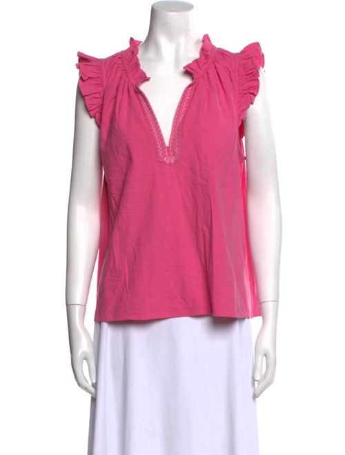 Xirena V-Neck Sleeveless Blouse