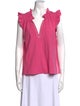 Xirena V-Neck Sleeveless Blouse