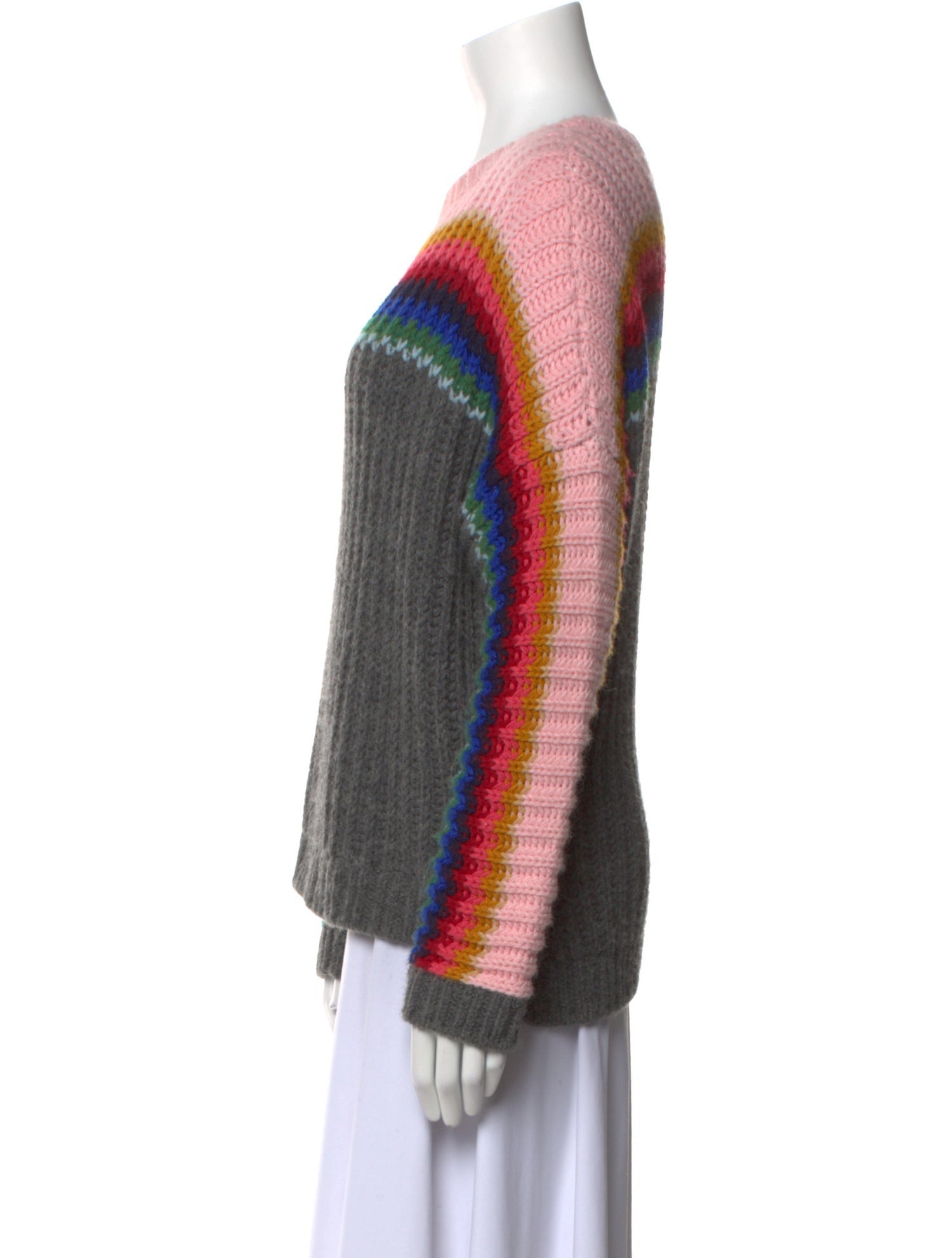 Xirena Patterned Crew Neck Sweater