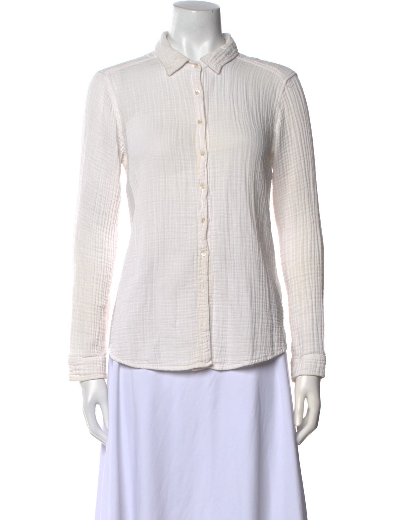 Xirena Long Sleeve Button-Up Top