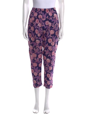 Xirena Floral Print Straight Leg Pants