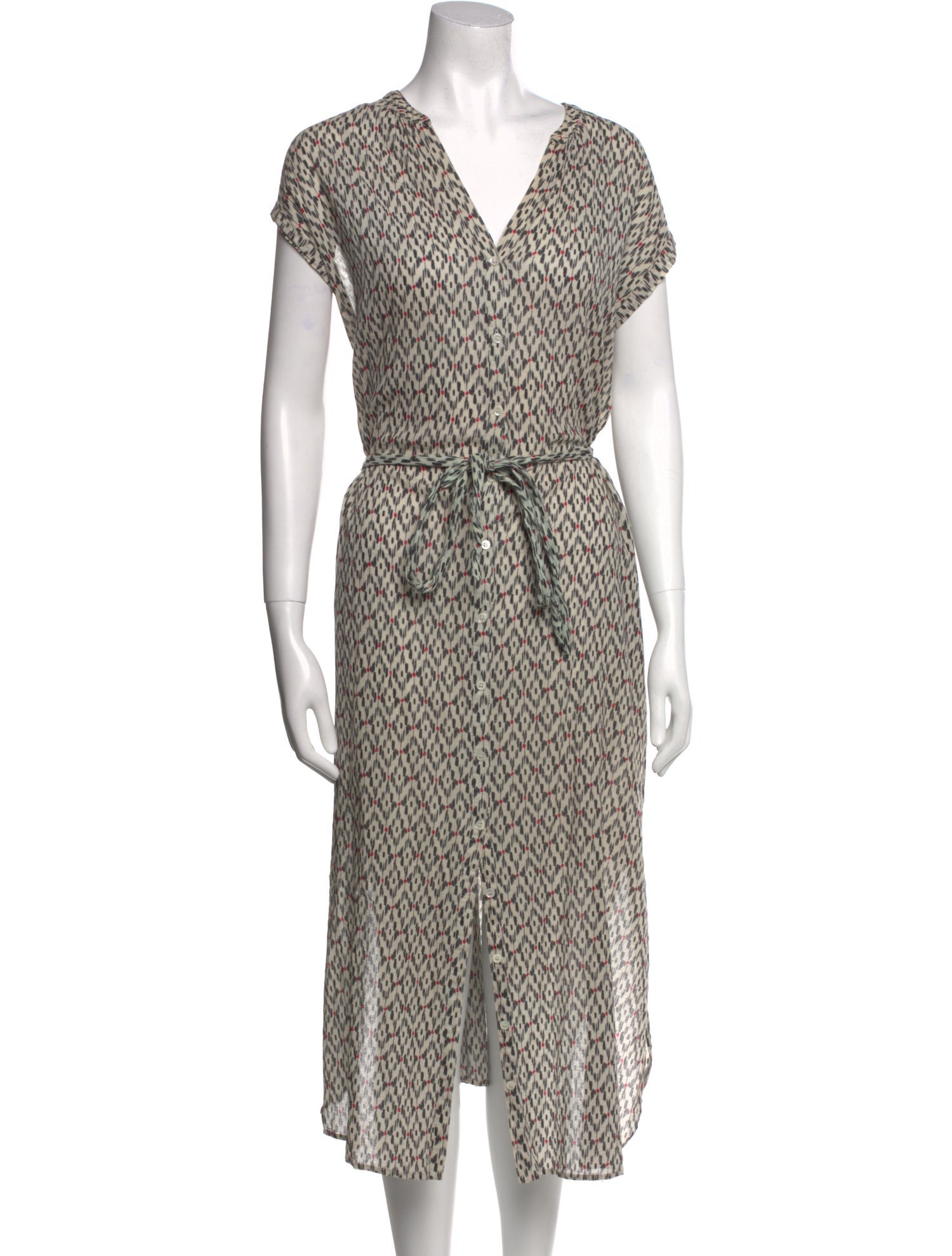 Xirena Printed Midi Length Dress