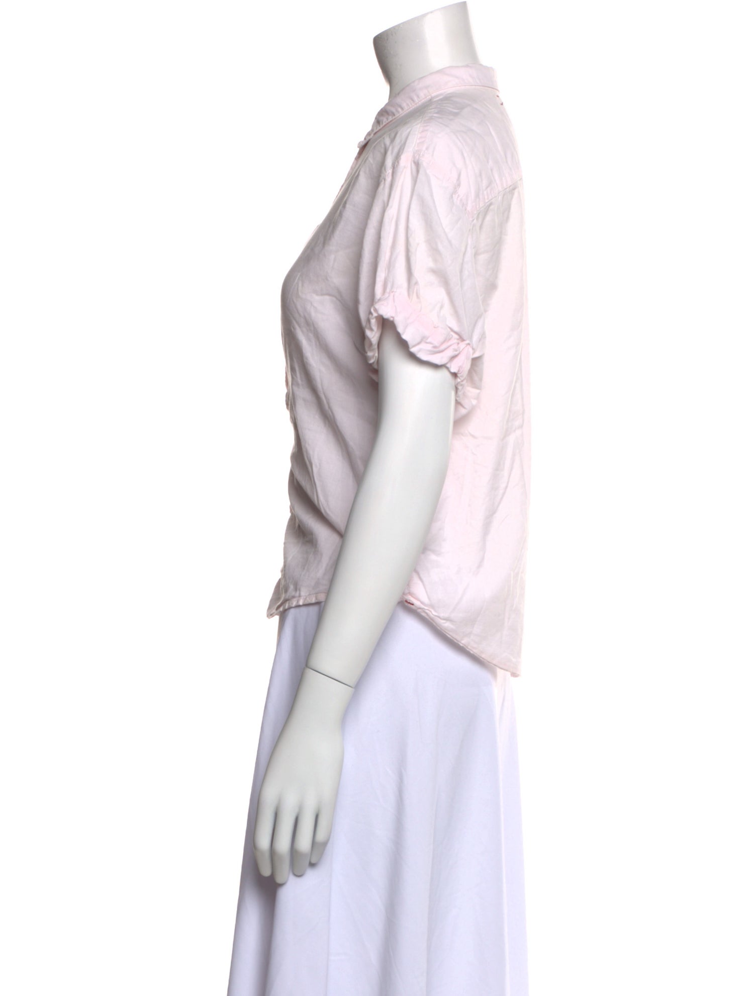 Xirena Short Sleeve Button-Up Top