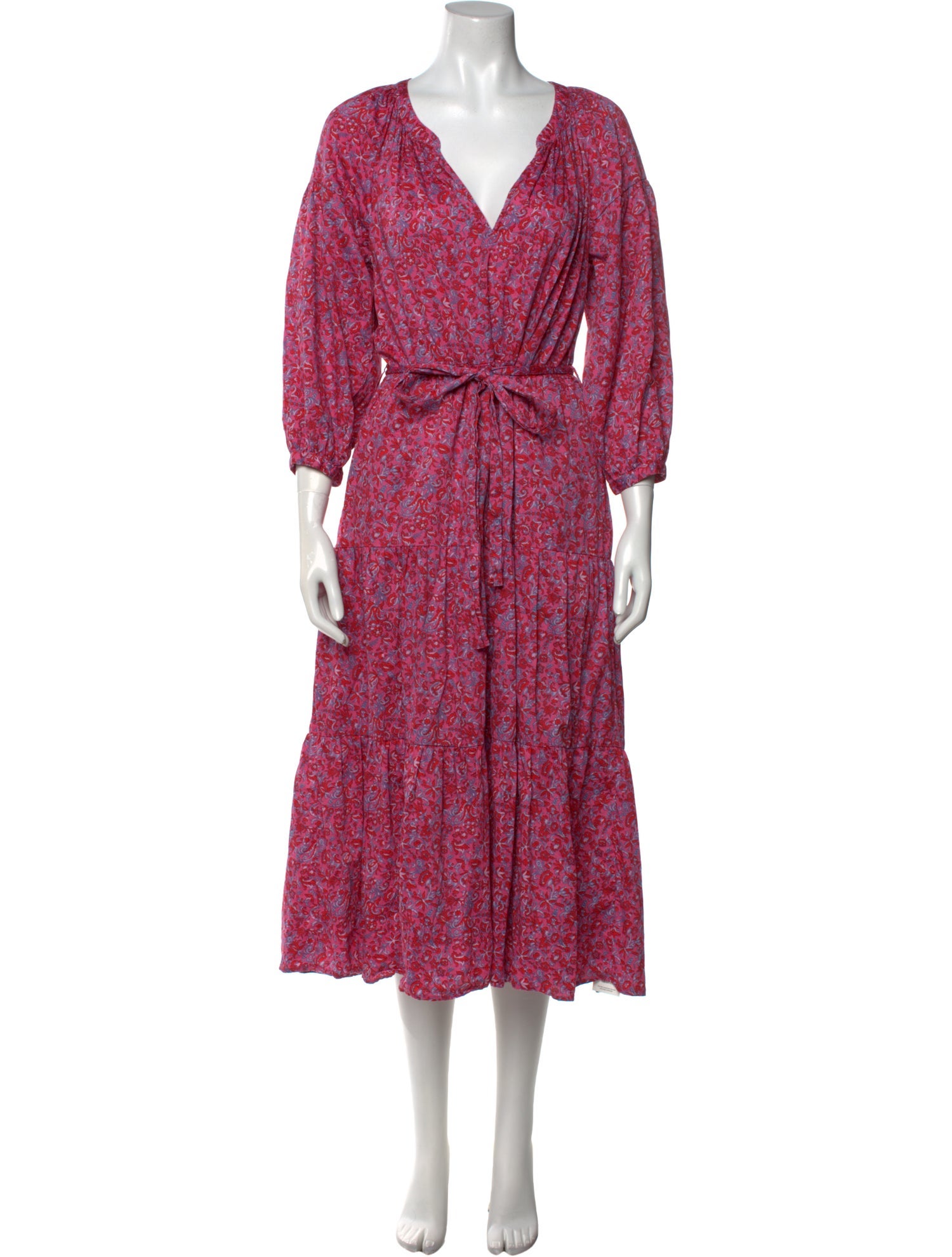 Xirena Floral Print Long Dress