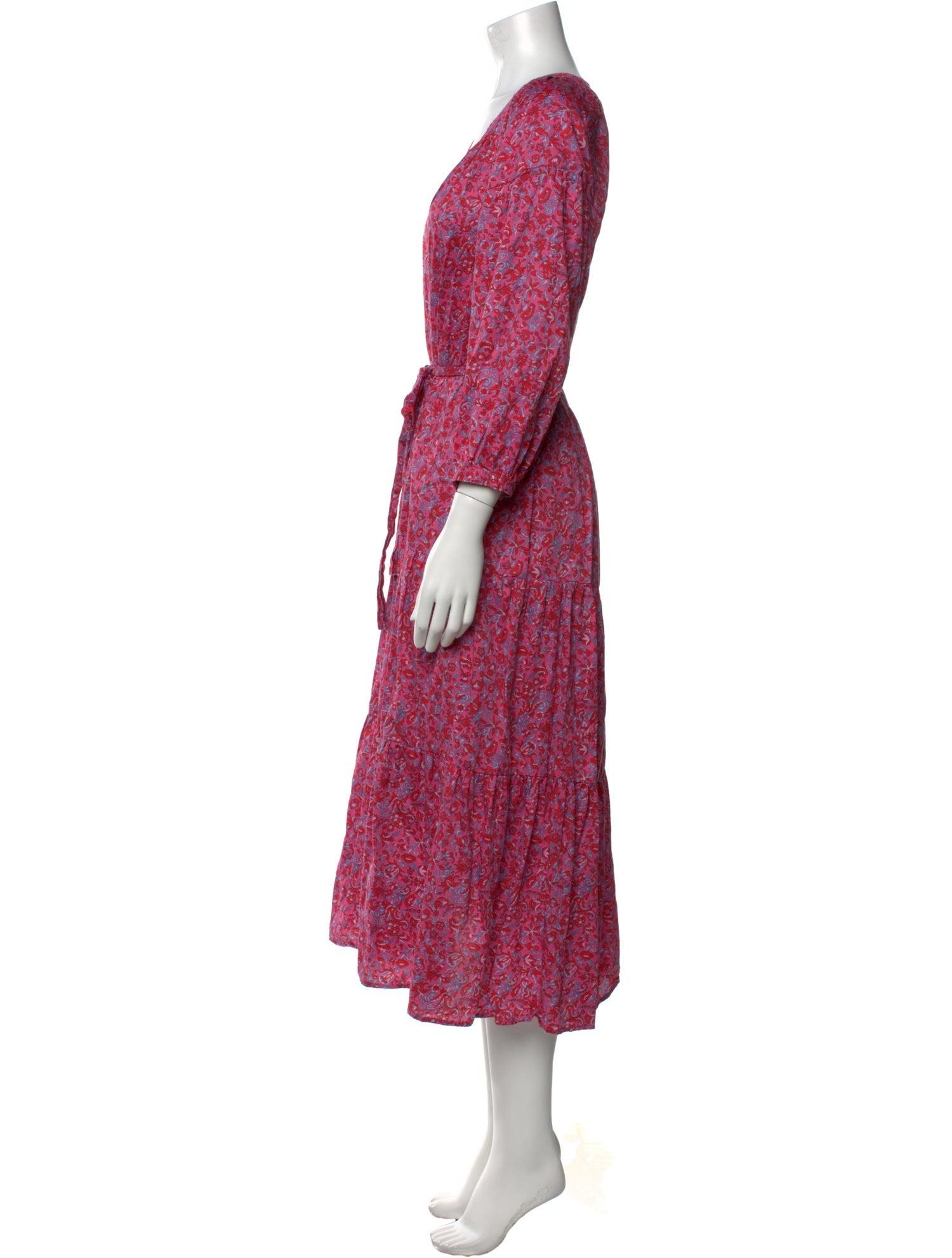 Xirena Floral Print Long Dress