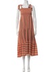Xirena Striped Midi Length Dress