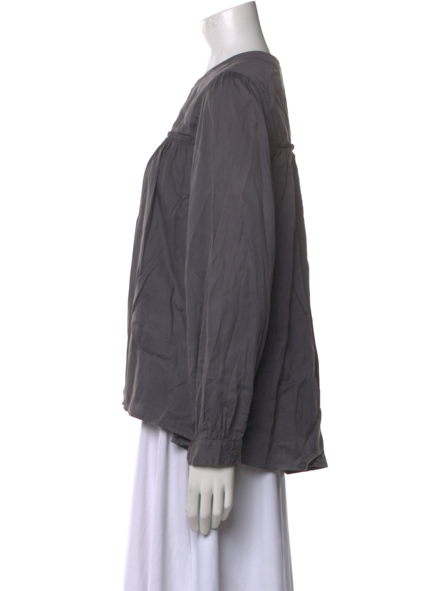 Xirena Crew Neck Long Sleeve Blouse