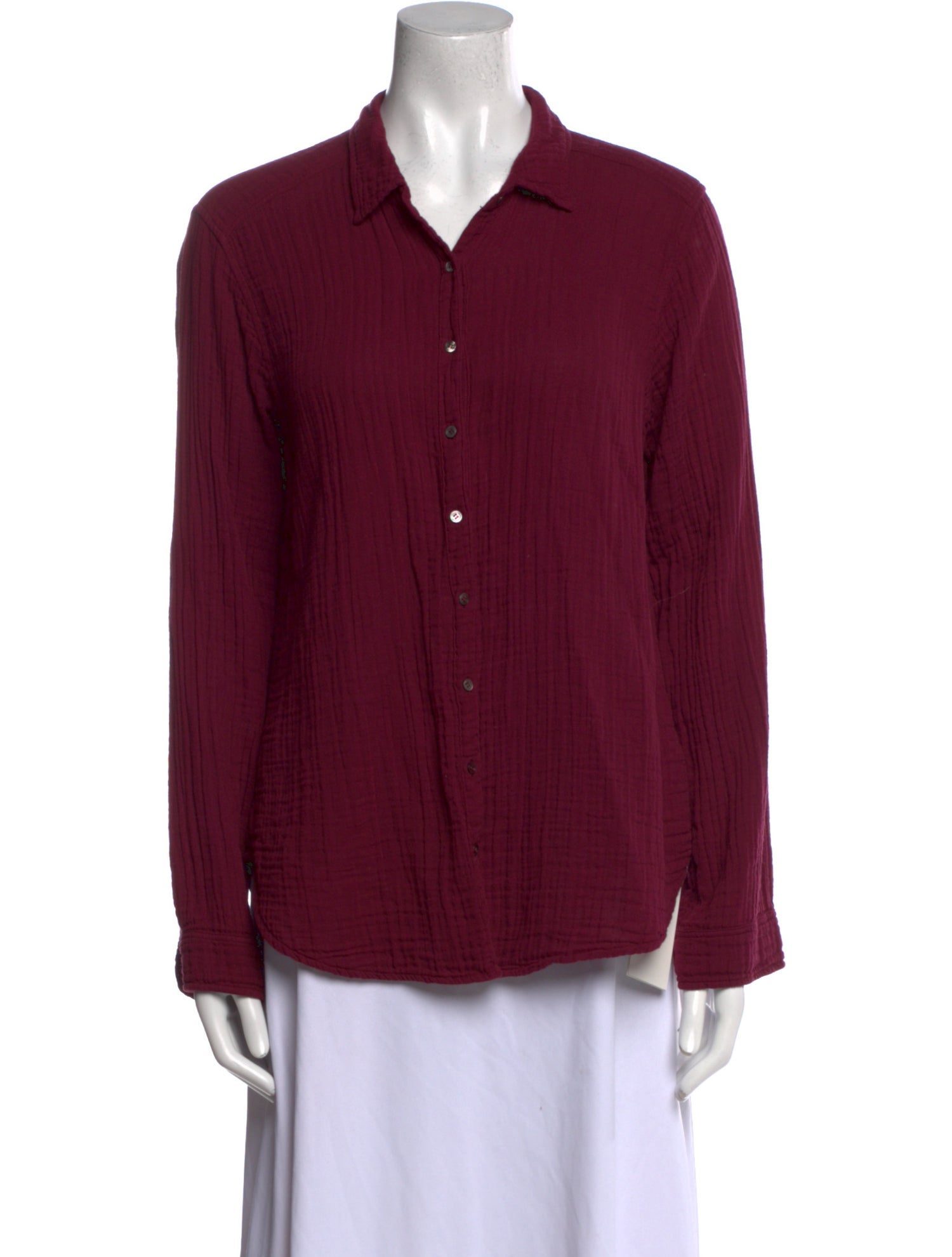 Xirena Long Sleeve Button-Up Top