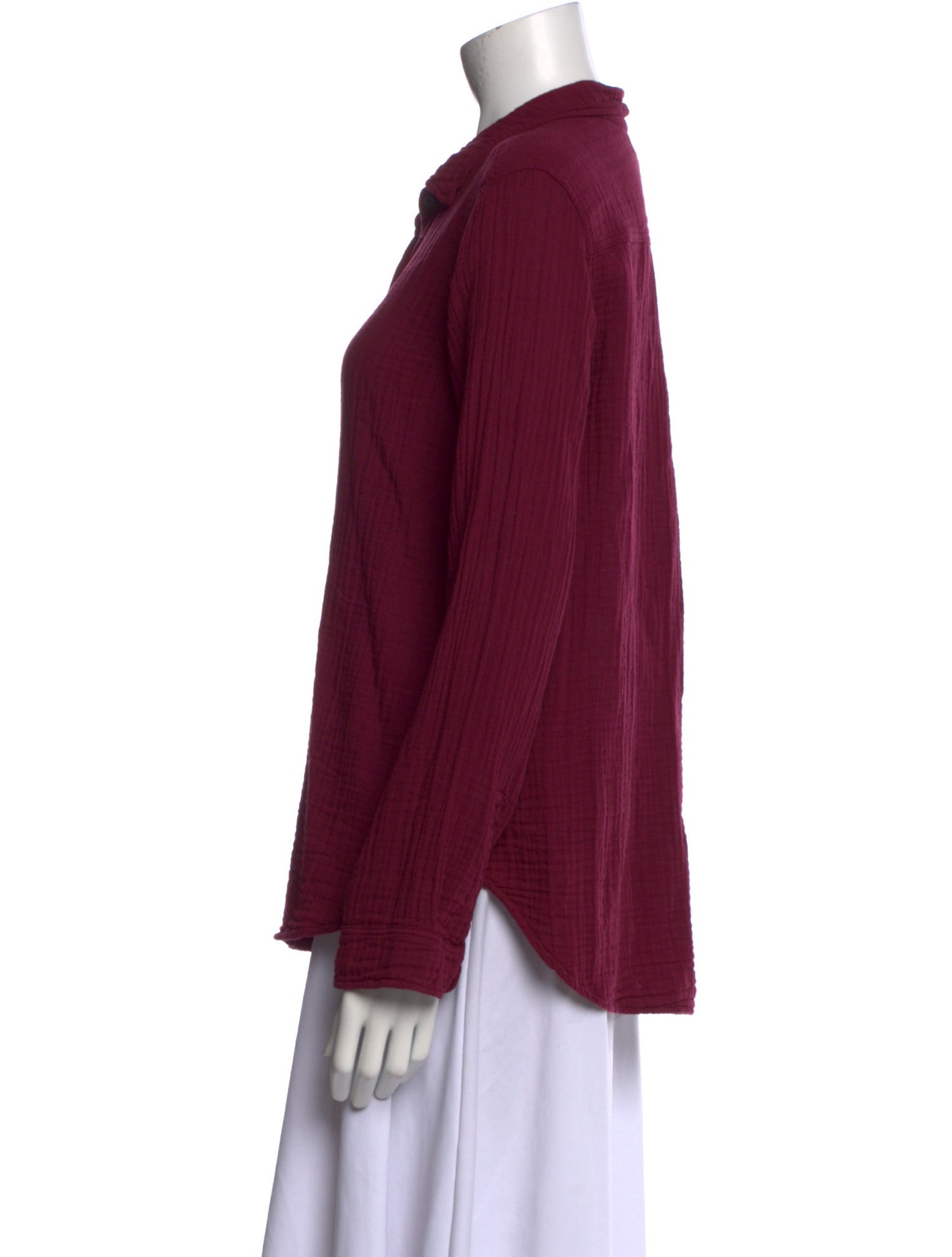 Xirena Long Sleeve Button-Up Top