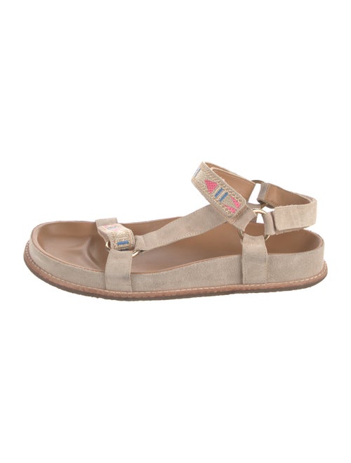 Xirena Suede Patterned Sandals