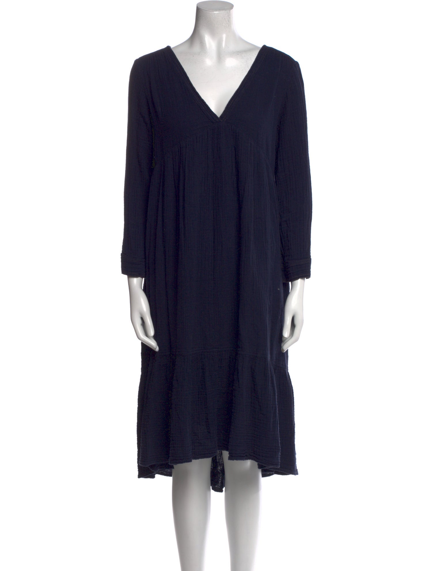 Xirena V-Neck Midi Length Dress