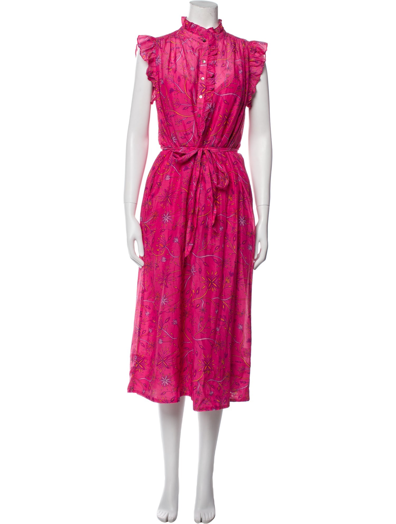 Xirena Floral Print Long Dress w/ Tags