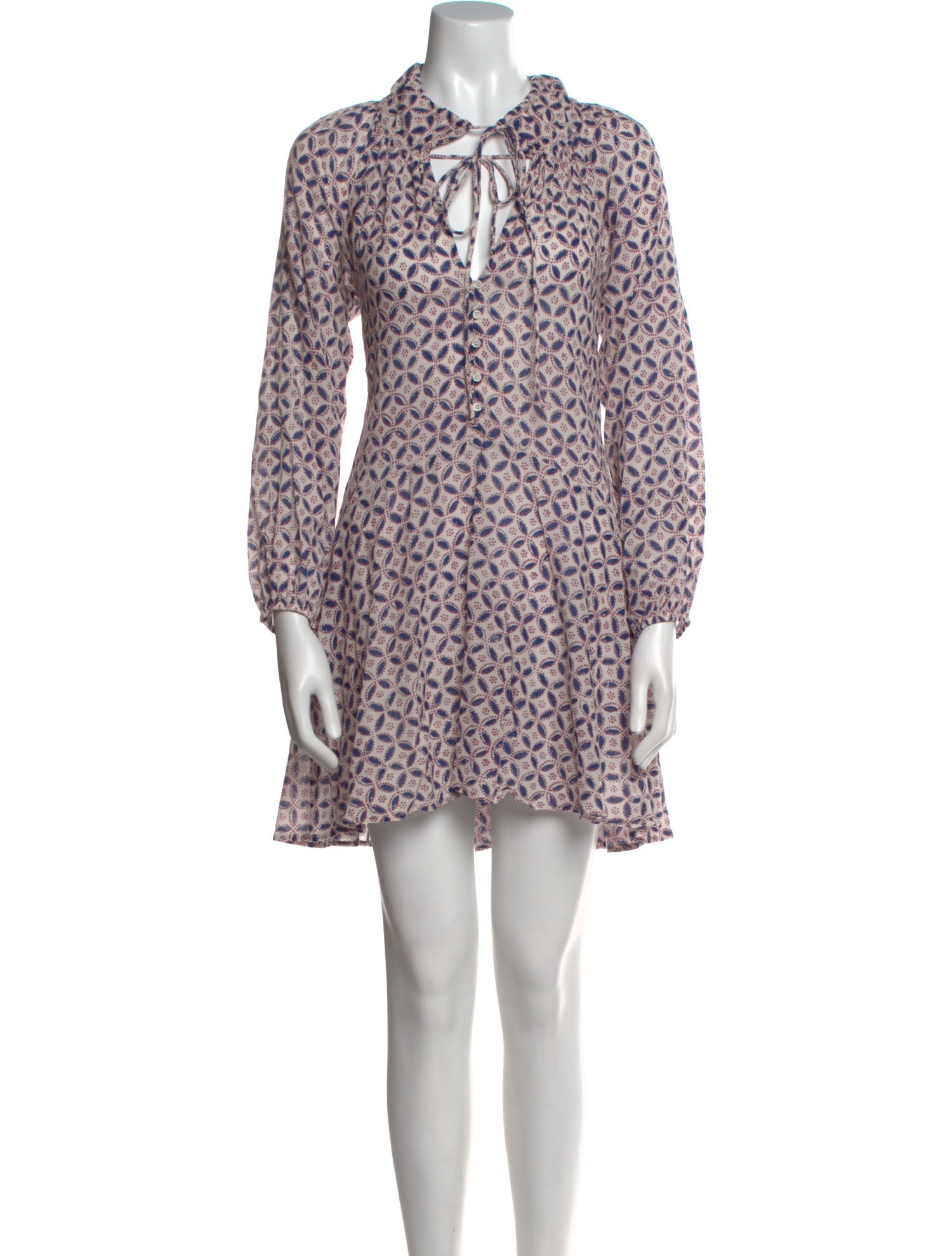 Xirena Printed Mini Dress