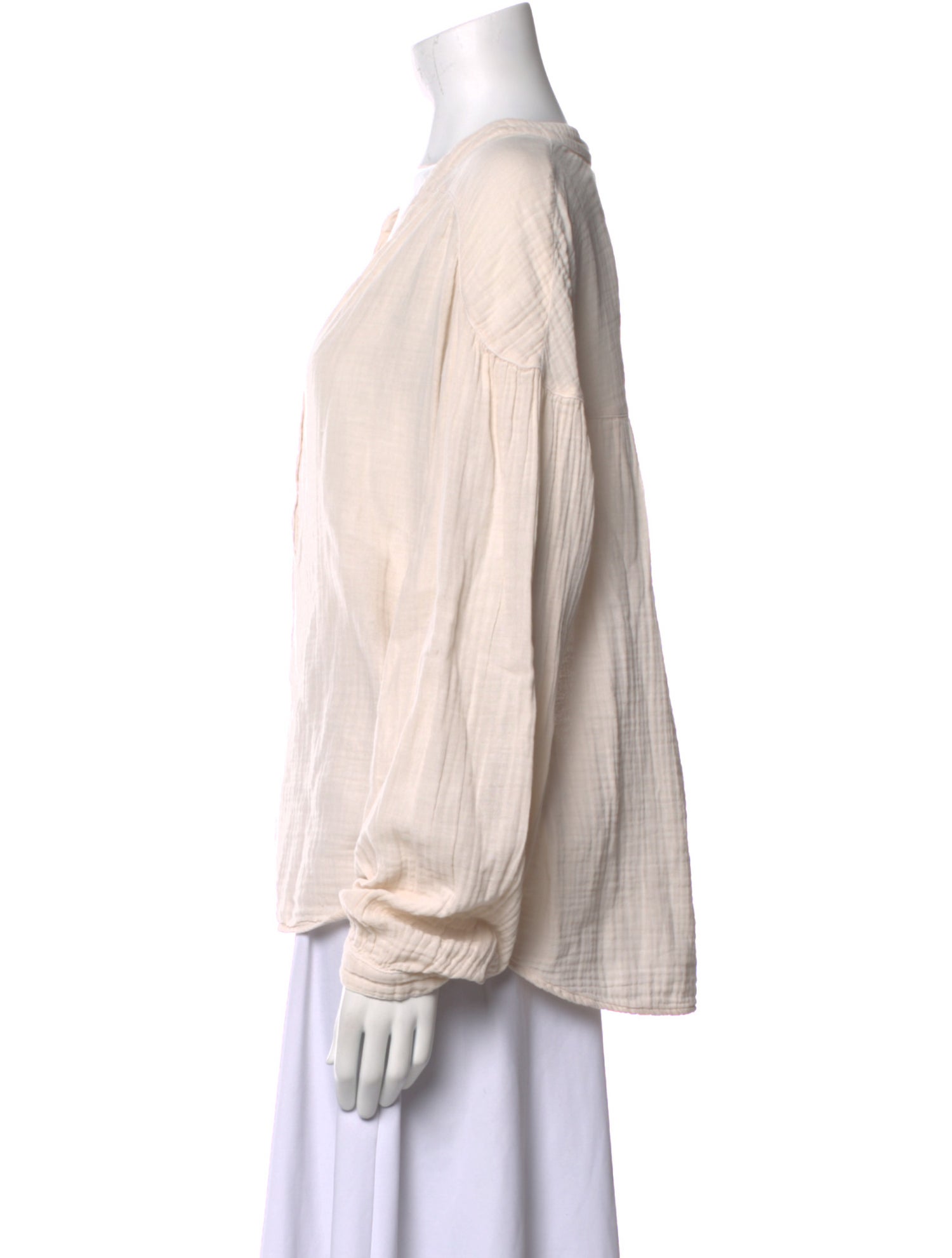 Xirena V-Neck Long Sleeve Blouse