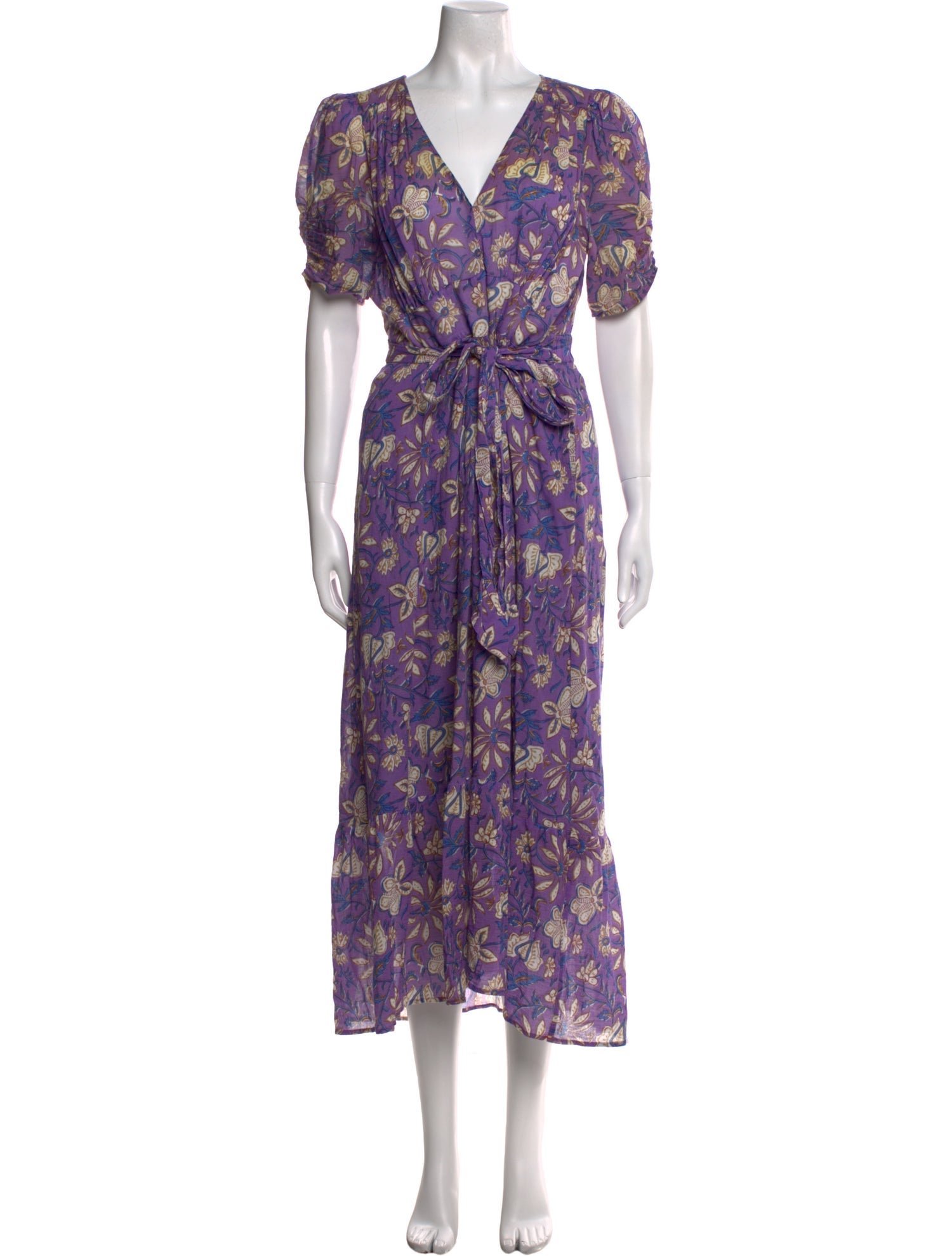 Xirena Floral Print Long Dress