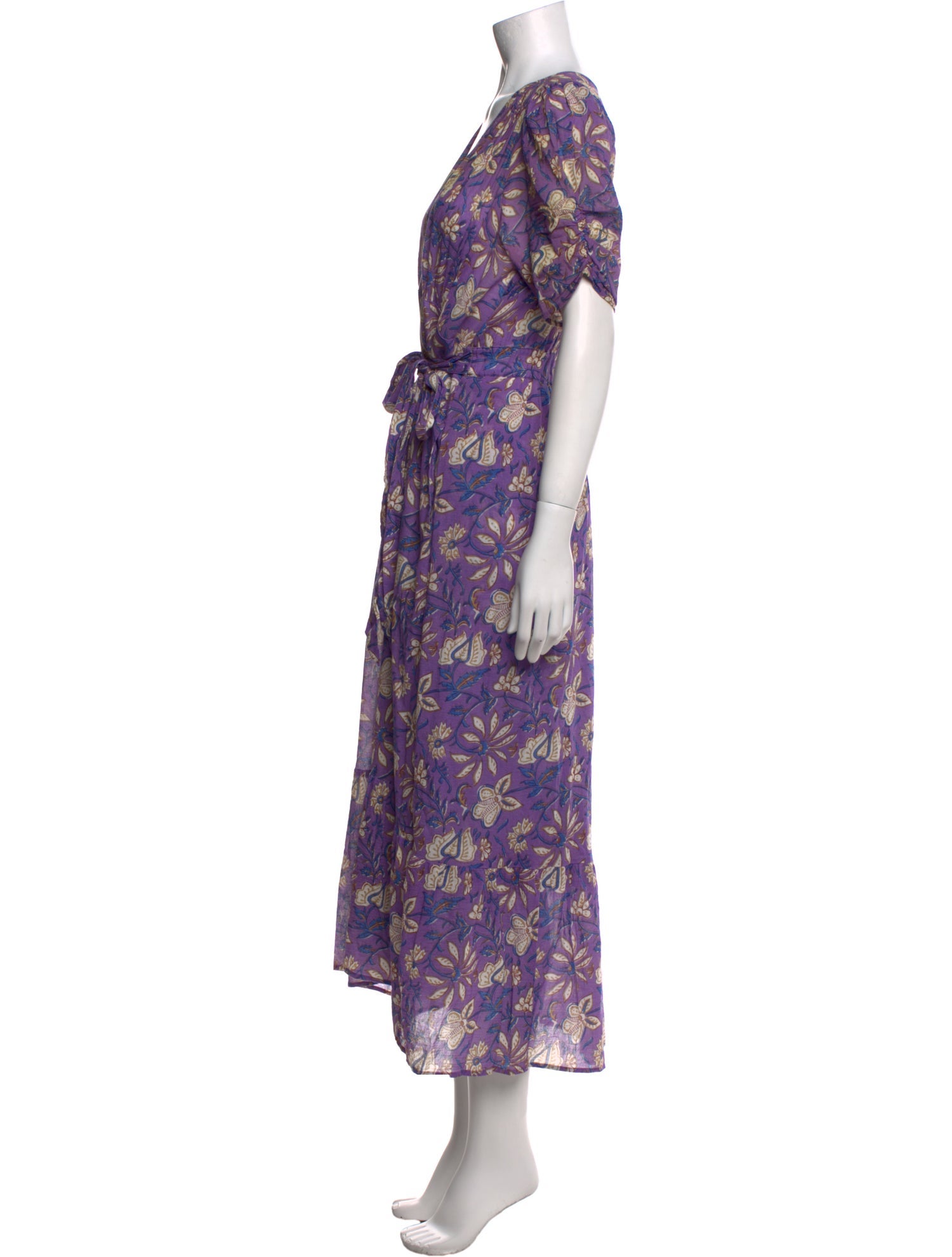 Xirena Floral Print Long Dress