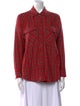 Xirena Plaid Print Long Sleeve Button-Up Top