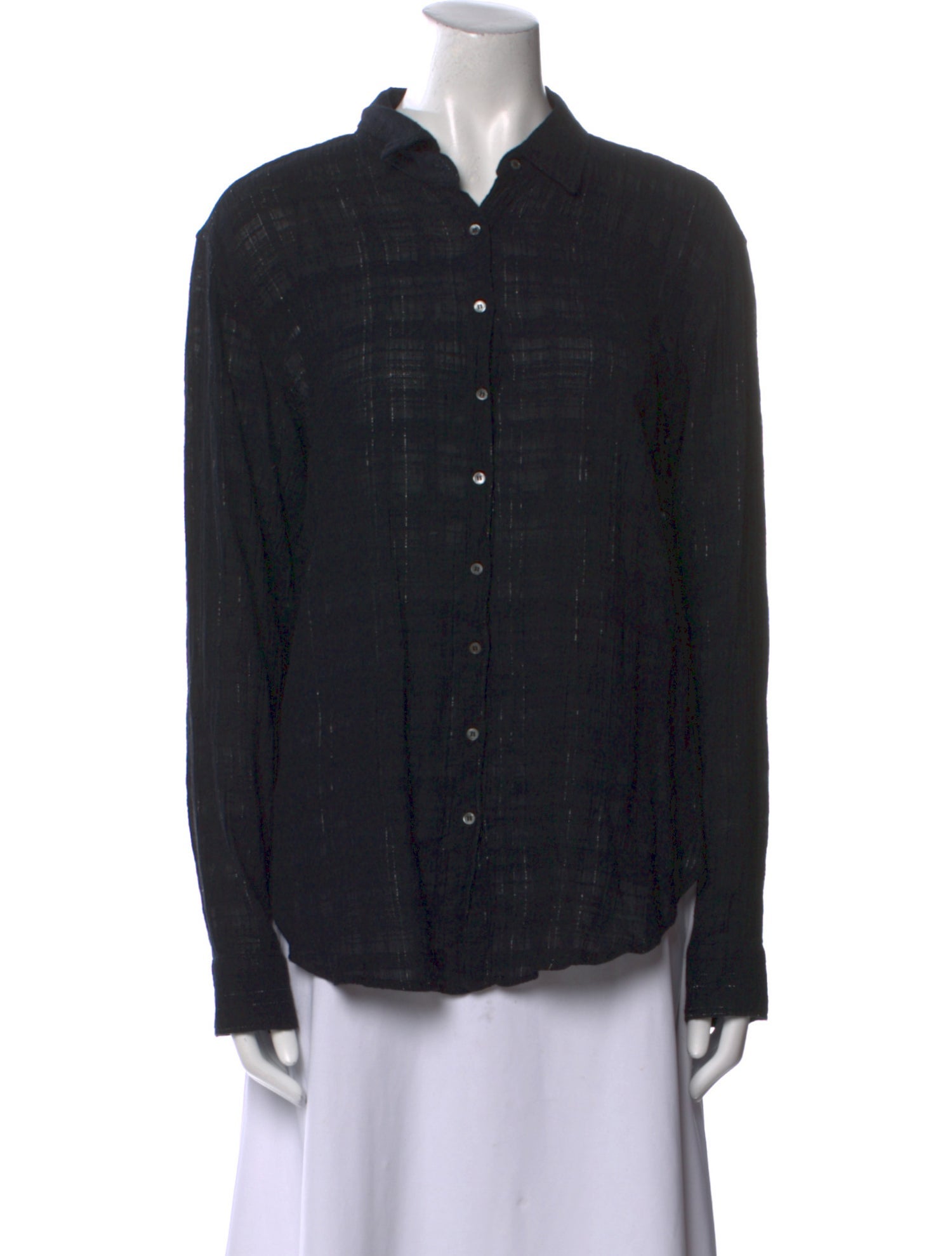 Xirena Long Sleeve Button-Up Top