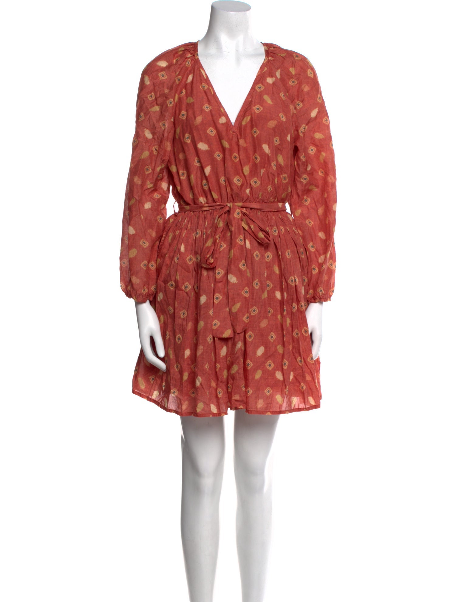 Xirena Polka Dot Print Mini Dress